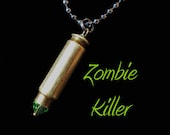 Zombie Killer bullet necklace - cedarjunction