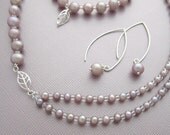wedding in June (jewelry set for the bride)