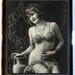 Cleopatra Egyptian Revival Style Nude Flapper Jazz Age Roaring 20s Style Six Cigarette Case Wallet Business Card Holder