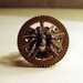 Victorian Steampunk The SPIDER In the MACHINE Goth Gear Ring