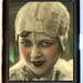 Flapper Coy Cute Jazz Age Portrait Roaring 20s Pinup Pin up Style Four Cigarette ID Case Business Card Holder Wallet