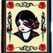 Old School Retro Snakes Tattoo Pinup Rose Roses Snake Bad Girl ID or Cigarette Case