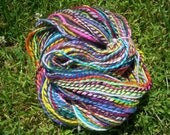 Melted Crayon Box handspun yarn