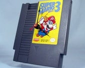 VINTAGE Nintendo Super Mario 3 Cartridge Clock (1985)