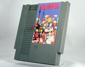 Vintage Dr. Mario Nintendo Cartridge Clock