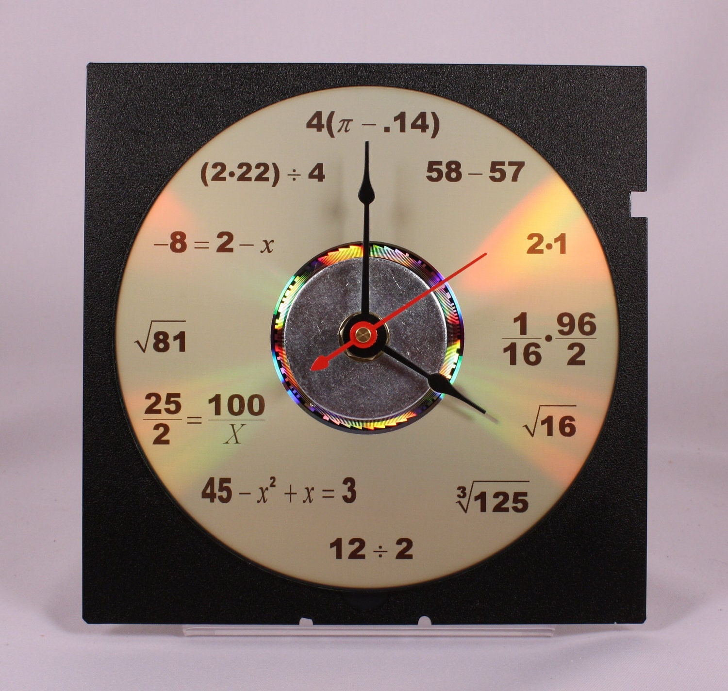 Math Equation Clock