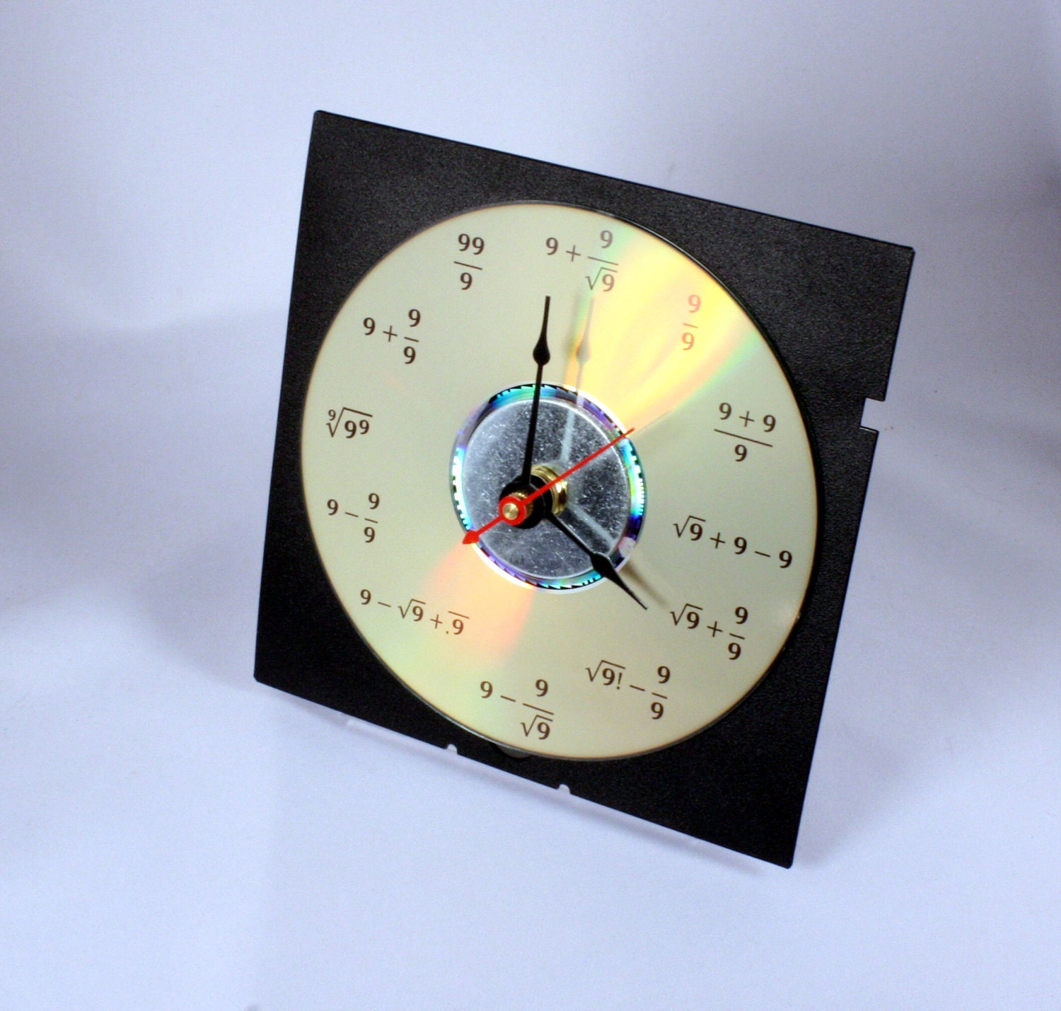 Math Equation Clock - The Clock of 9s