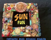 The Fantastic Bead Mosaics SUN Fun Mirror