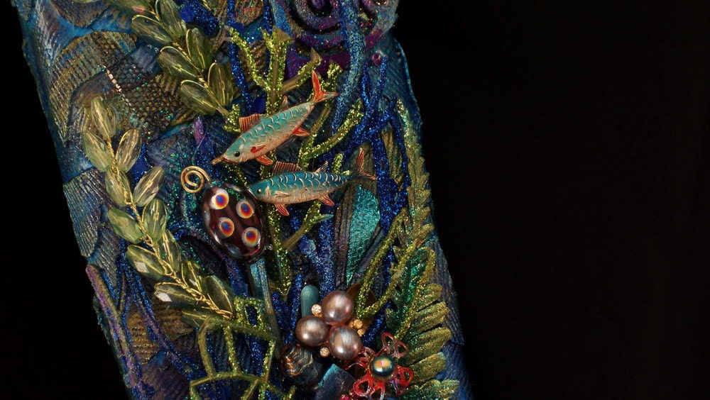Mixed Media Original Venus de Mermaid III