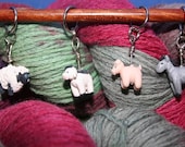 Farm Animal Stitch Markers (set of 4)