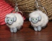Woolly Sheep Stitch Markers (Grey flock of 4)