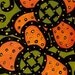 Original Flower Painting Orange Flowers M Collins Free US Shipping WWAO
