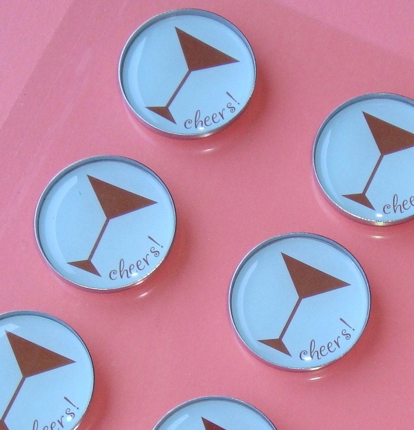 12 cheers embellishments . bubbles and metal