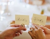 Place Card CALLIGRAPHY