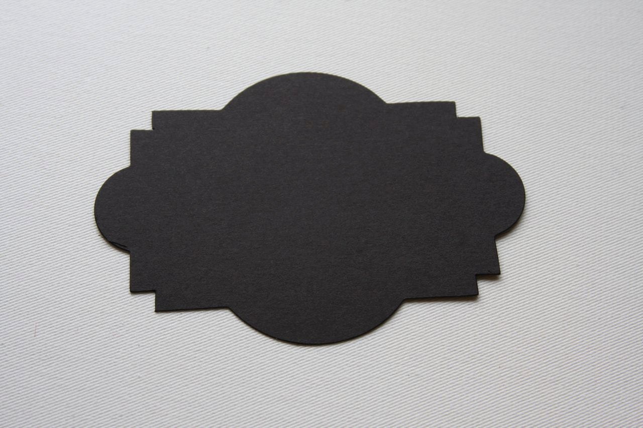 Chalkboard Tag Sticker Labels, set of 3, Decorative Sign, 5 inch
