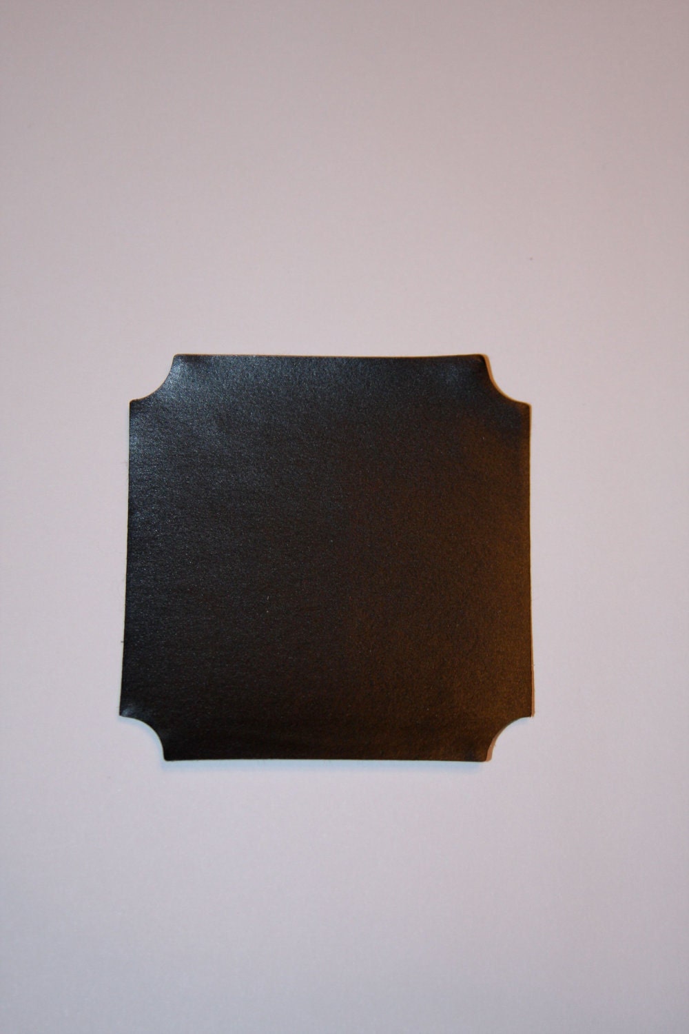 Set of 10 Chalkboard Tag Sticker Labels, Ticket Square 2 1/4"