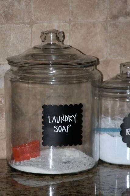Set of 3 Chalkboard Tag Sticker Labels, Scalloped Square 4 inch