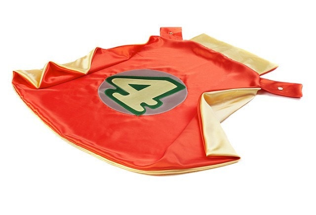 NEW - Custom Little Hero Cape - Number Design