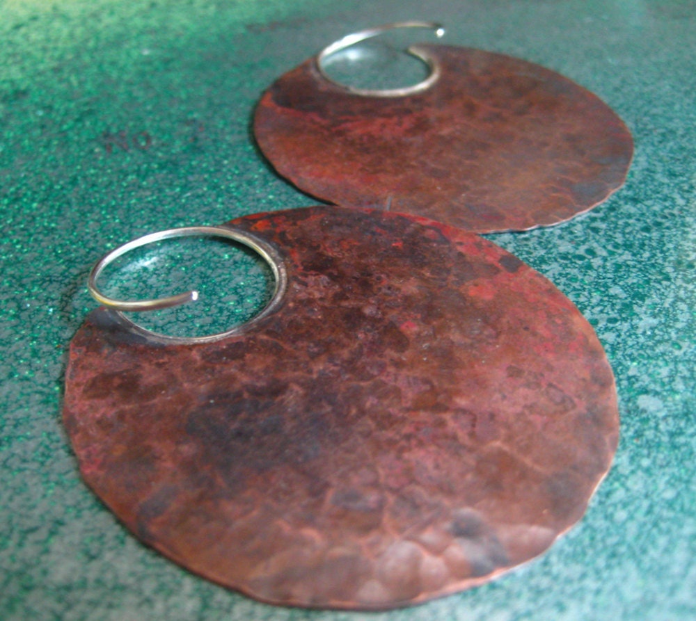 Special Sale XL copper blade hoops 18g