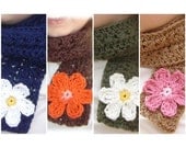 Kids Daisy Scarf - You Pick Color
