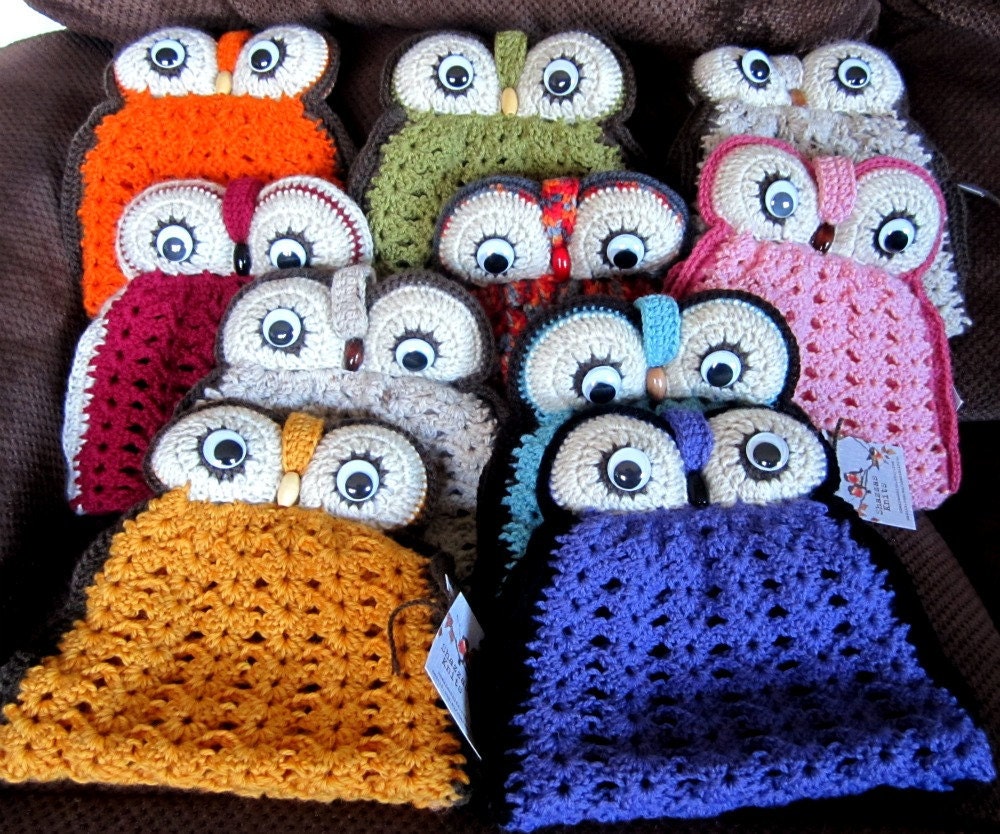 Owl Tea Cosy Pattern - PDF