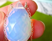 Opalite Necklace on Sterling Silver