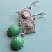 Esther Earrings - Vintage Swarovski & Silver