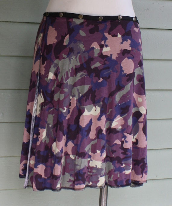 Camo Snap Around Skirt