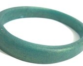 Handcrafted resin bangle - SIREN