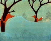 Where Are You Fox - Signed Art Print