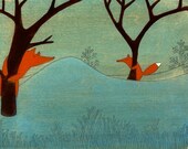 Where Are You Fox - Signed Art Print