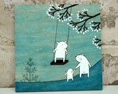 It's Time to Swing - Mounted Print