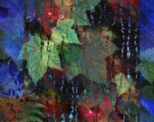 Echoing Patterns - small digital art photo collage