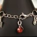 Opal Bracelet - Multi Strand Fire Opal with Wirework in Fine Silver