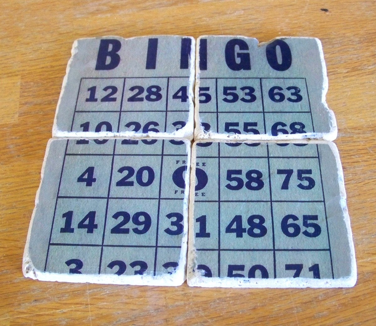 Bingo coasters