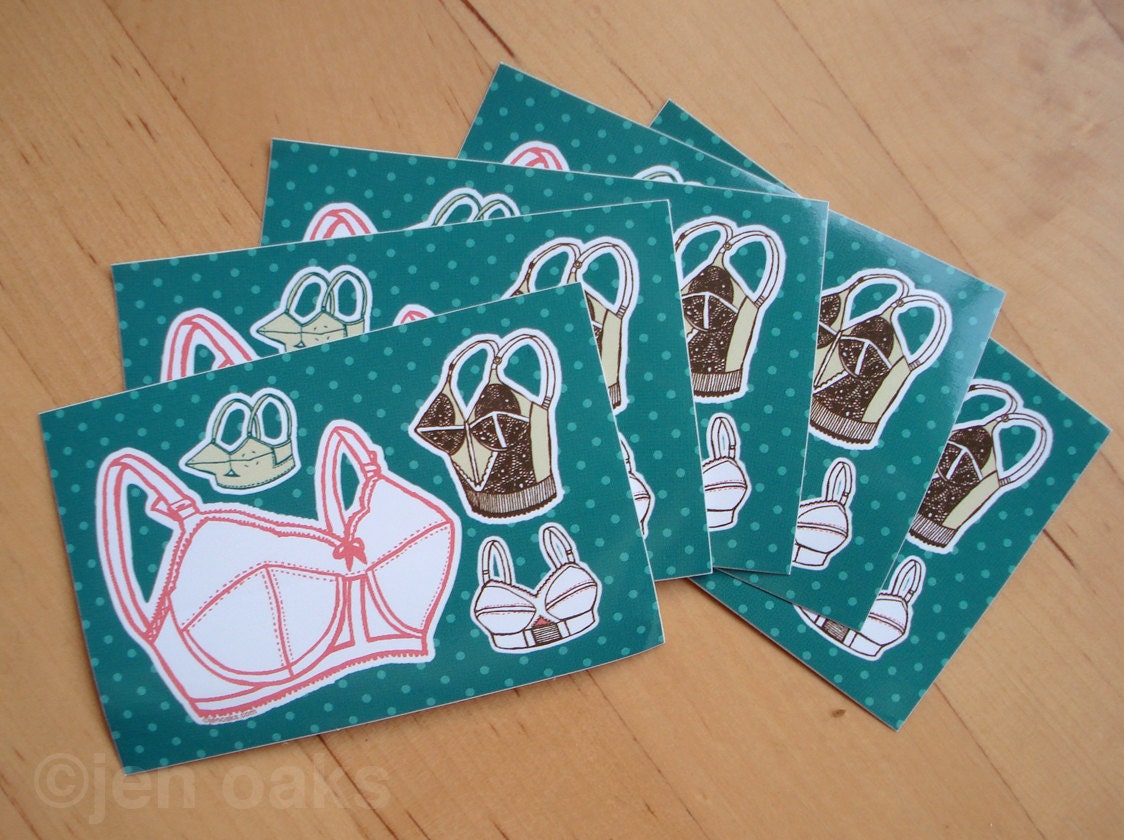 bra stickers