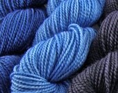 Dyed to Order - Solid 50g Skeins Knitting Yarn Hand Dyed Superwash Merino Wool