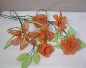 Special Custom Offer French Beaded Flower