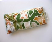 French Lavender filled Passion Eye Pillow- dream, meditate, rest- Ethnic Elephant
