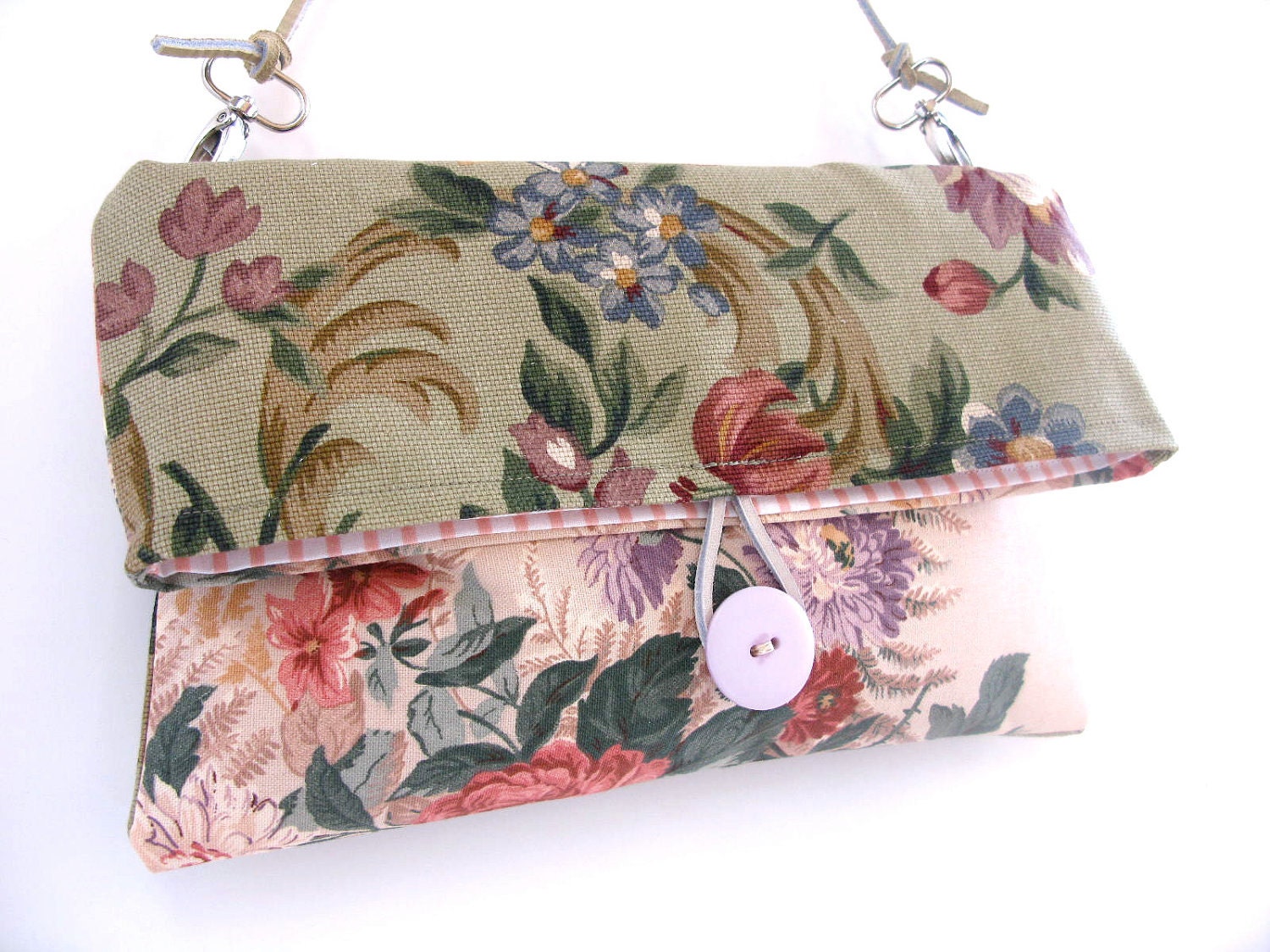 Henri Matisse Tapestry Simple Clutch- Ralph Lauren Fabric