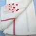 Set of Two Screen-printed Dish Towels with Red Poppies