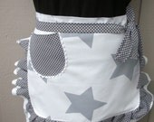 Aprons - Womens Half Aprons - Apron with Stars - Stars - Handmade Aprons - Baby Your a Star Apron