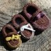 Baby Moccasin Booties (crochet pattern)