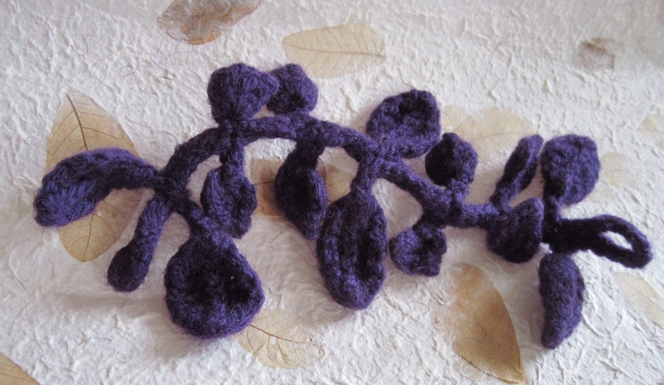 Purple Leaves WristWrap