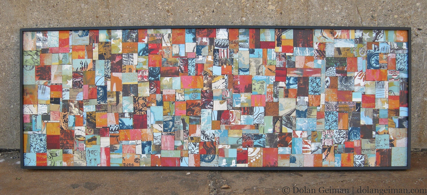 Large Abstract Art, A Poem for All Seasons, Wood Acrylic Original Art by Dolan Geiman, In Stock Ready to Ship