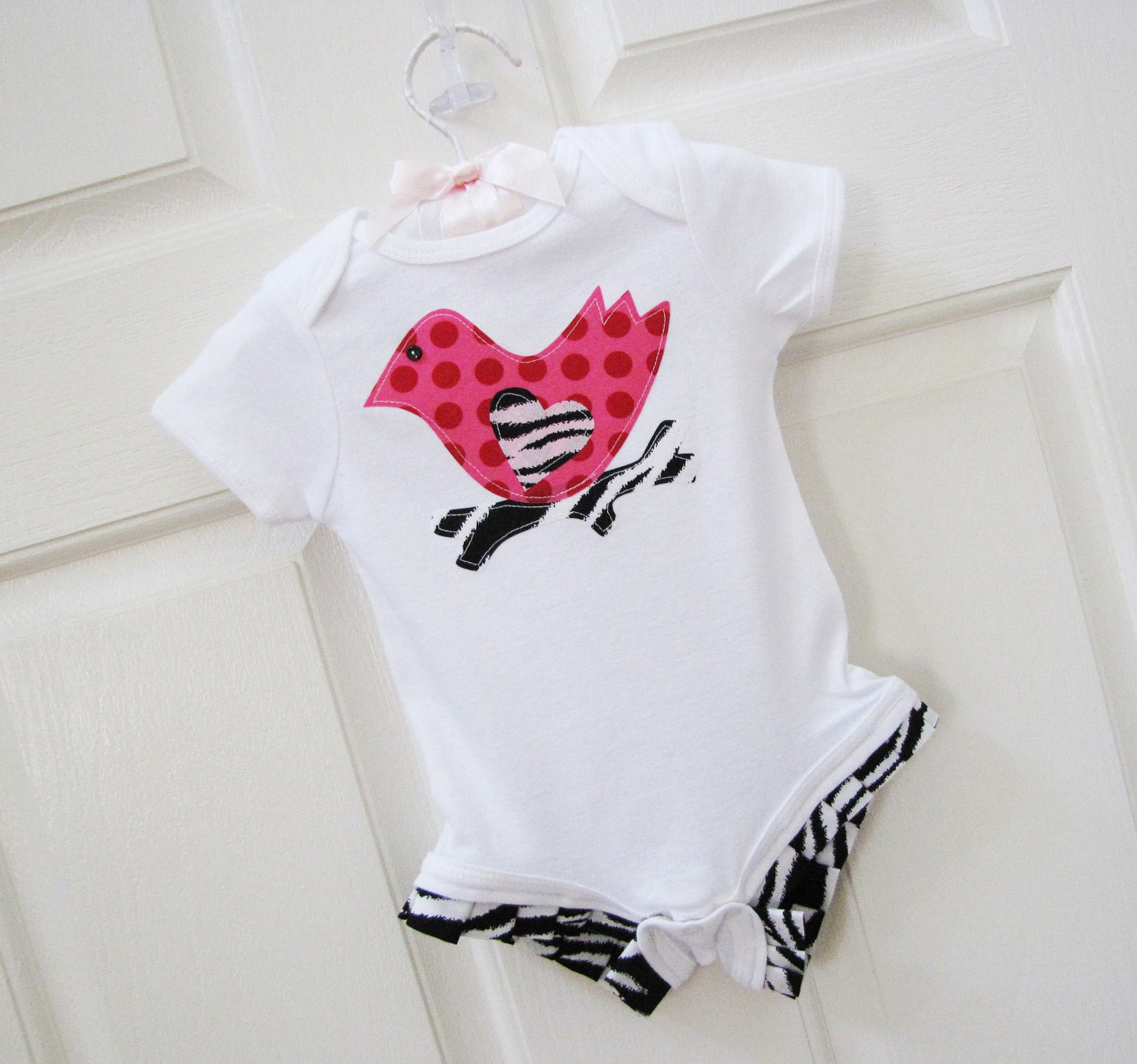 A little SASSY Tweetie Bird... Ruffle legged Bodysuit