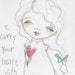 Daily Duda Doodles - Affordable Original Sketch by Diane Duda