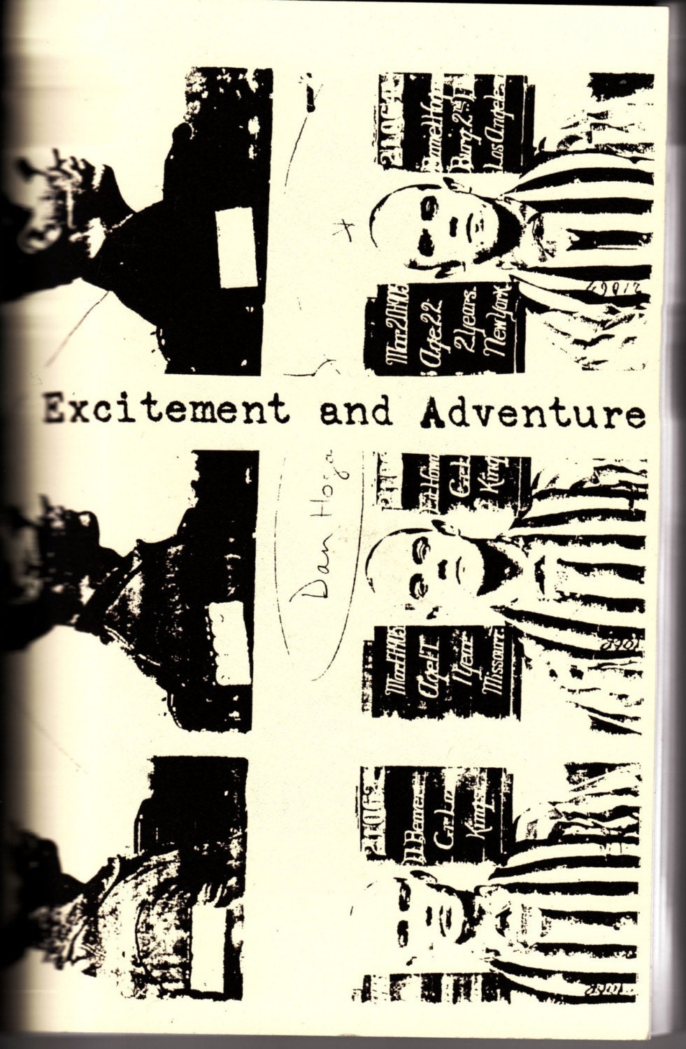 Excitement and Adventure