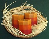 SALE Octagon Harvest Votives