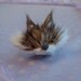 Light Brown and White Fox Head Ring